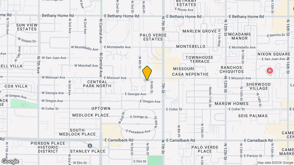 5353 N La plaza Cir Mapa y Detalles de la Ubicación