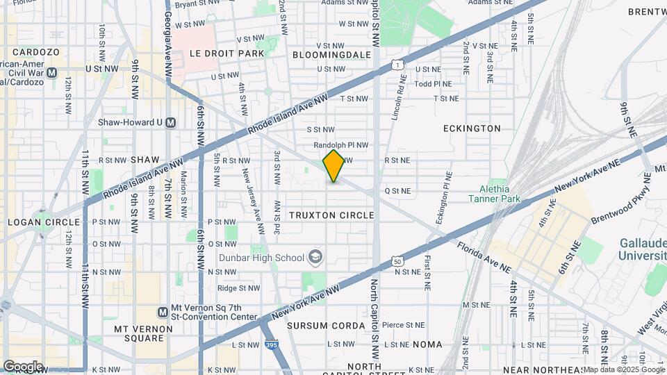 41 Q St NW, Unit B Map and Location Details