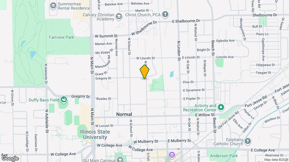 813 N Fell Ave Map and Location Details