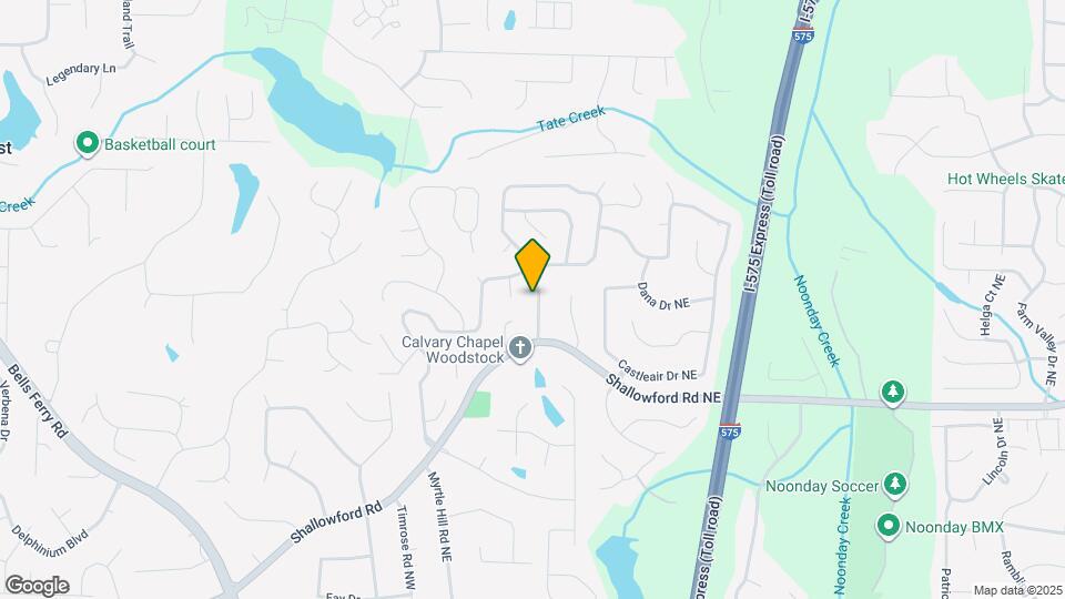 4809 Shallow Farm Dr NE Map and Location Details