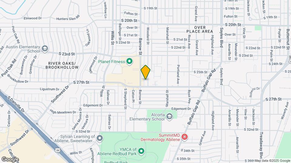 2610 Woodard St Map and Location Details