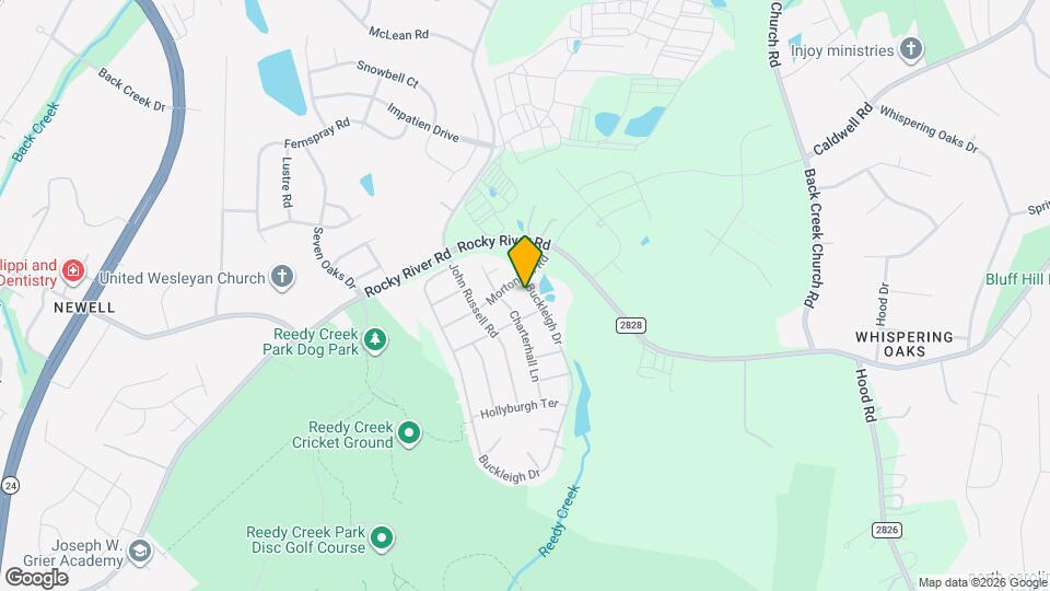 2118 Buckleigh Dr Mapa y Detalles de la Ubicación