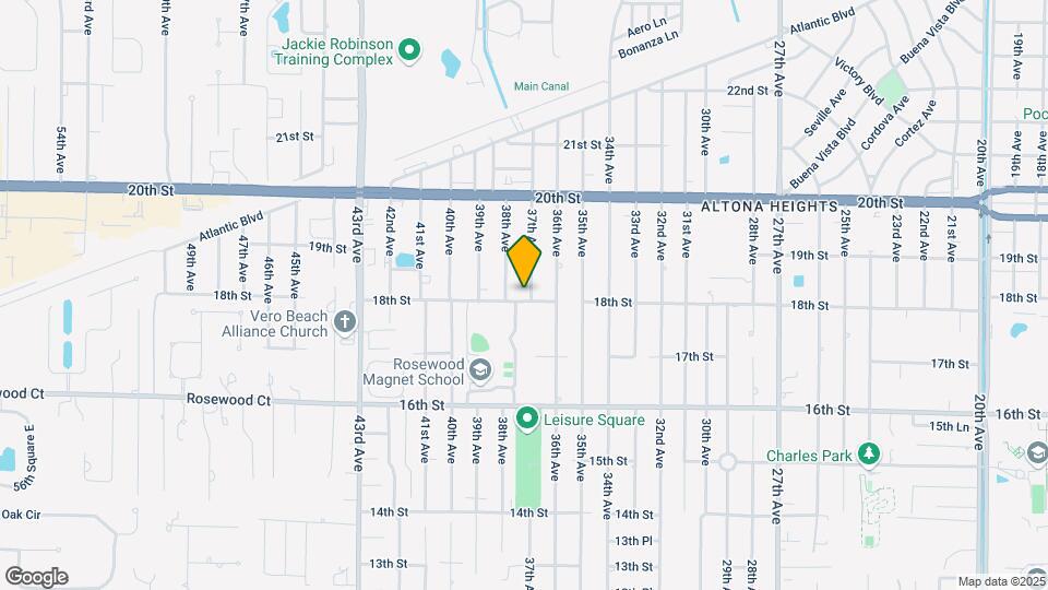 1815 37th Ave Mapa y Detalles de la Ubicación