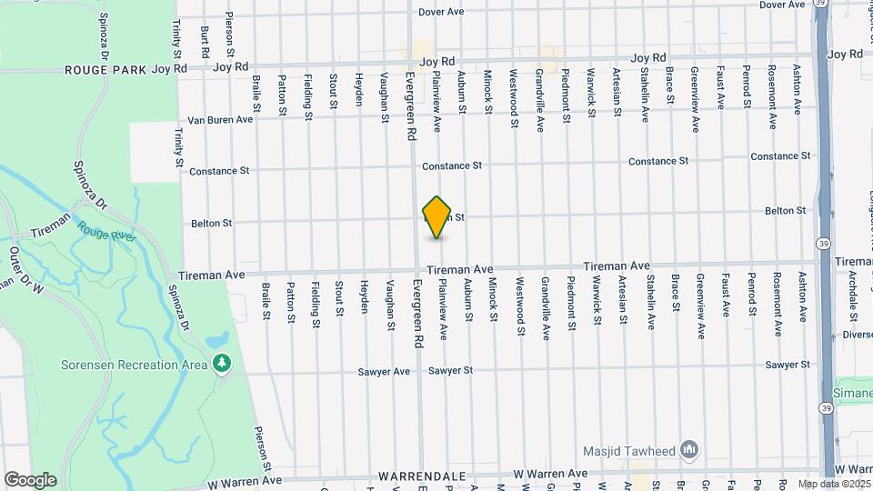 8055 Plainview Ave Map and Location Details