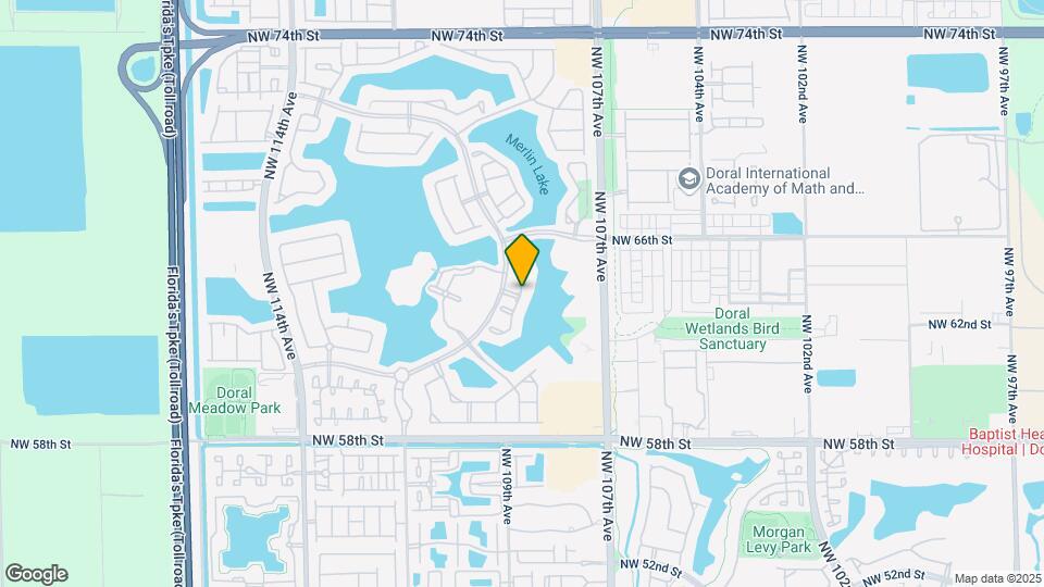 6407 NW 109th Ave Map and Location Details