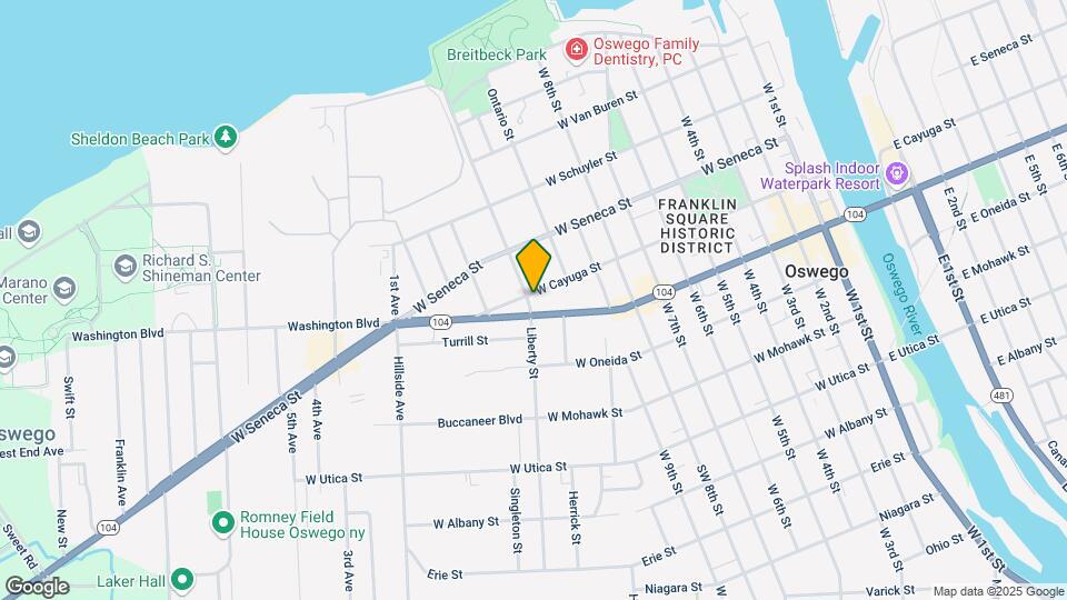 148 W Cayuga St Map and Location Details