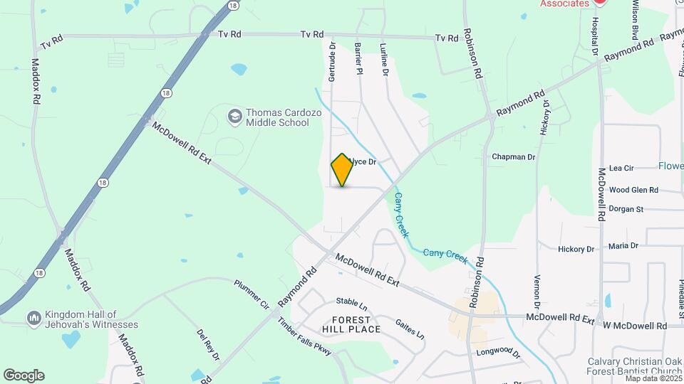 2071 Cooperwell Dr Map and Location Details