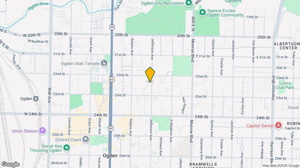 2233 Jefferson Ave Mapa y Detalles de la Ubicación