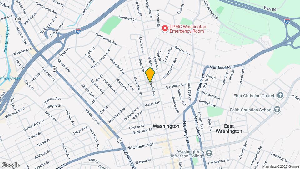 22 W Katherine Ave Map and Location Details