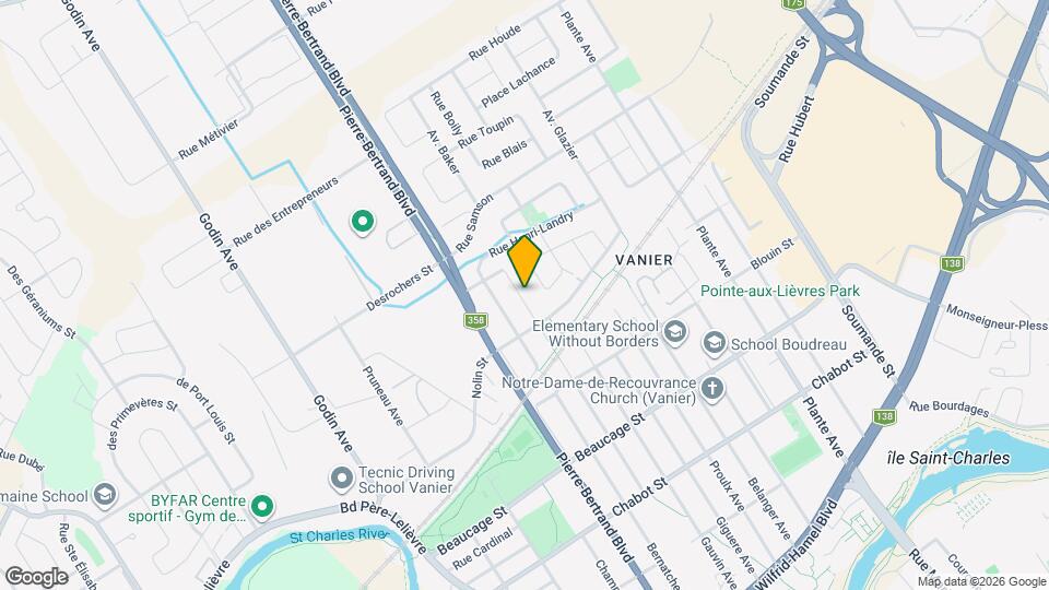 492-502 Santerre Av Map and Location Details