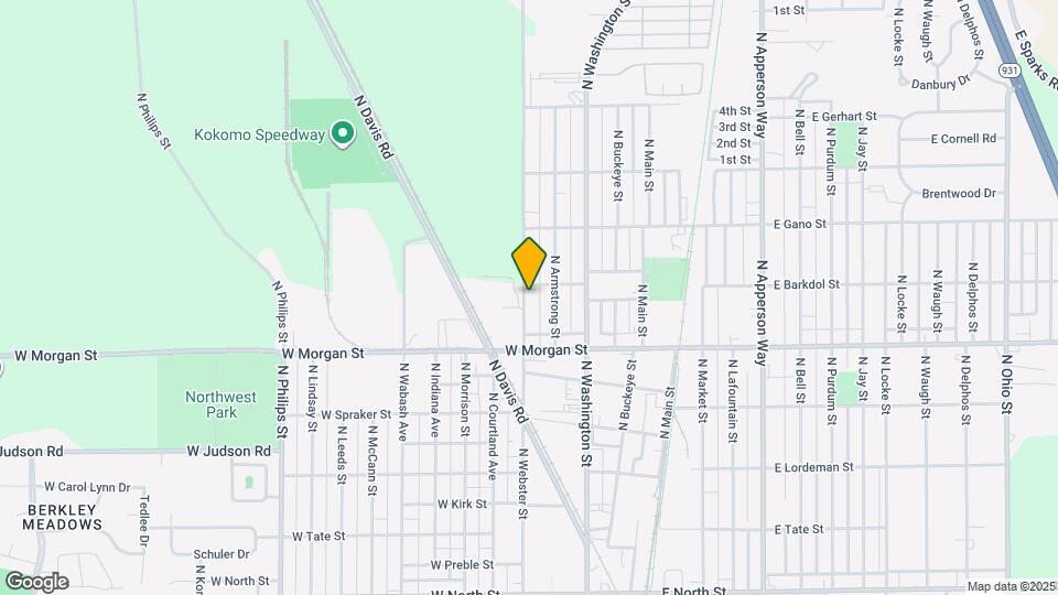 2144 N Webster St Map and Location Details