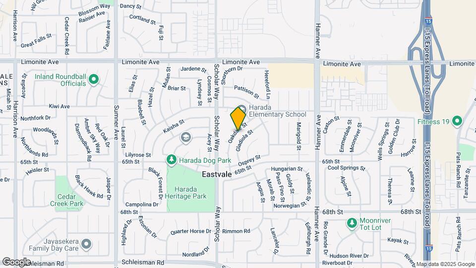 12899 Oakdale St Map and Location Details