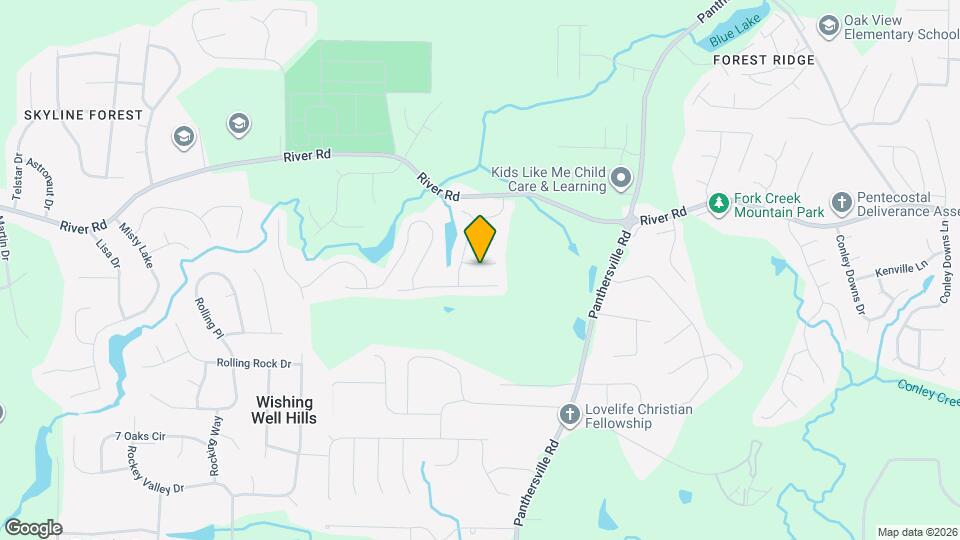 2577 Watercrest Ct Map and Location Details