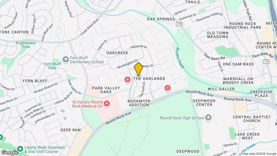 2210 Parkland Cove Map and Location Details