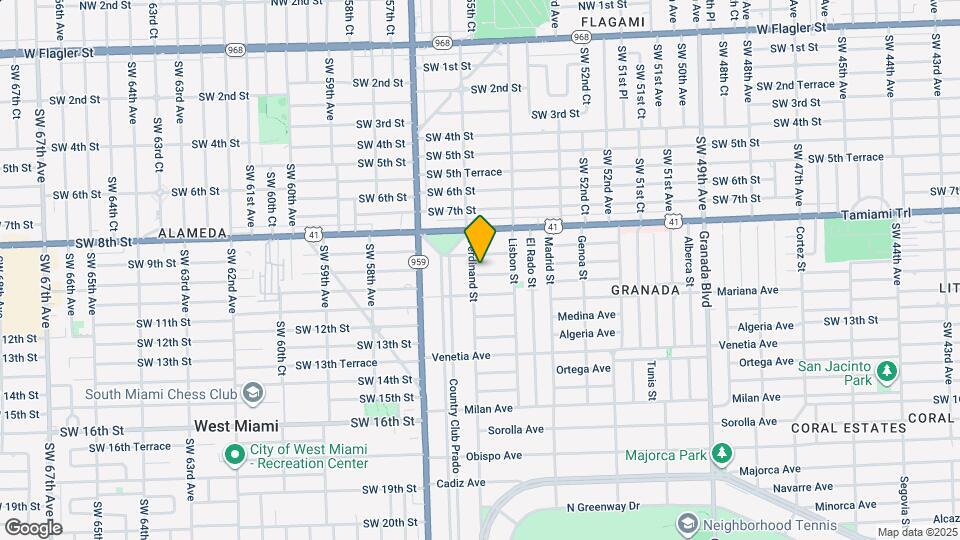 915 Ferdinand St Mapa y Detalles de la Ubicación