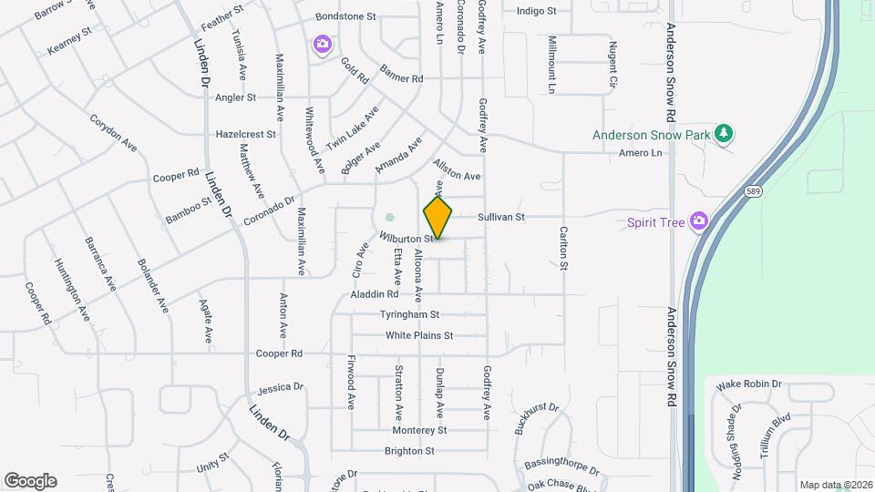 13496 Wilburton St Map and Location Details