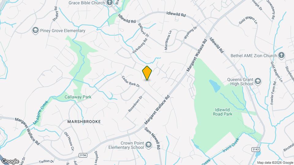 3801 Glen Lyon Dr Map and Location Details