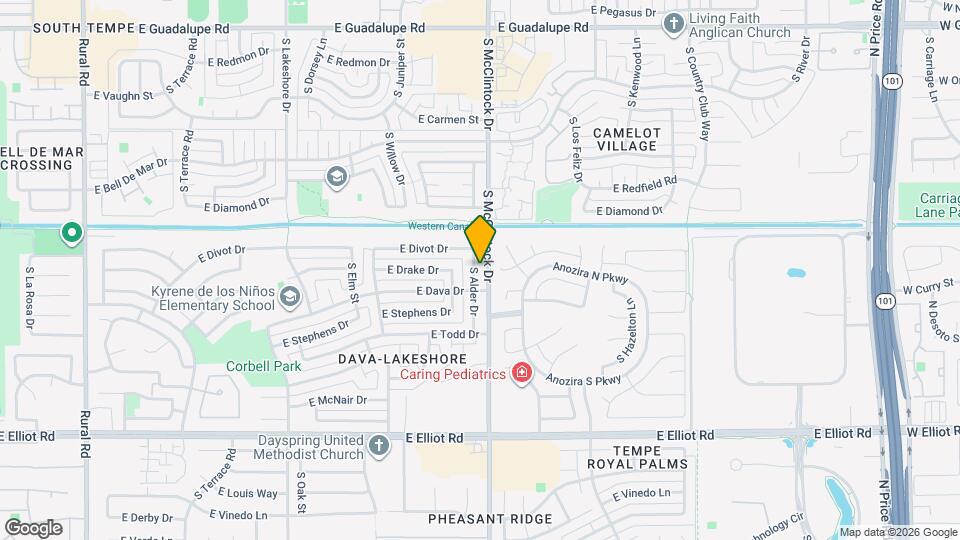 7125 S Alder Dr Map and Location Details