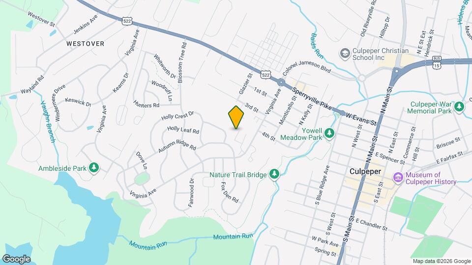 833 Gallows Ct Map and Location Details