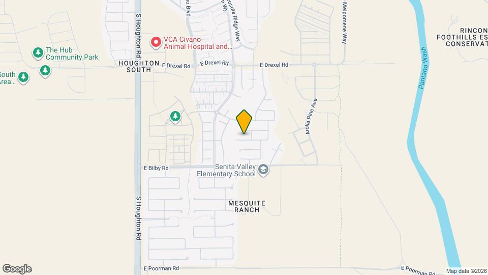 10721 E Sanctuary Ridge Ln Map and Location Details