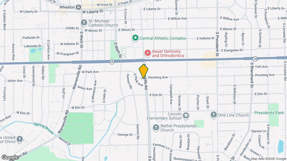 910 S Naperville Rd Mapa y Detalles de la Ubicación