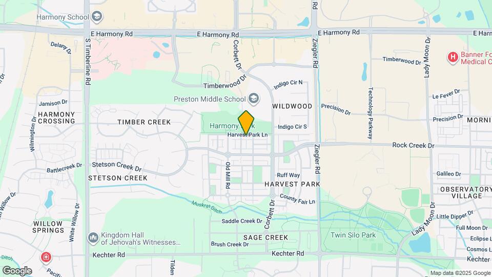 2759 Harvest Park Ln Map and Location Details