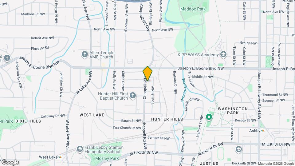 249 Chappell Rd NW Map and Location Details