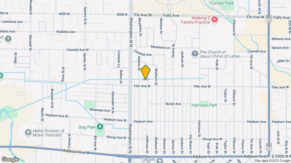 525 Jefferson St Map and Location Details