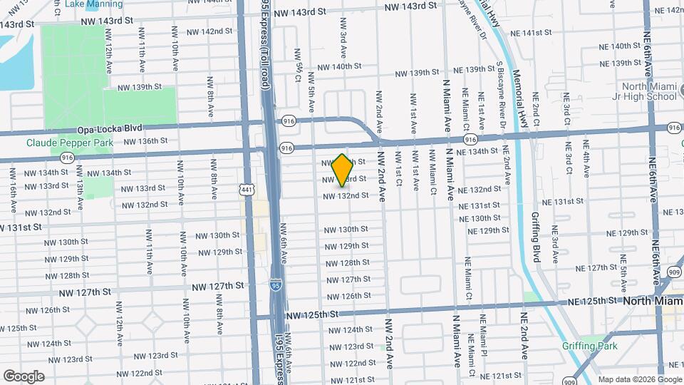 415 NW 132nd St Map and Location Details