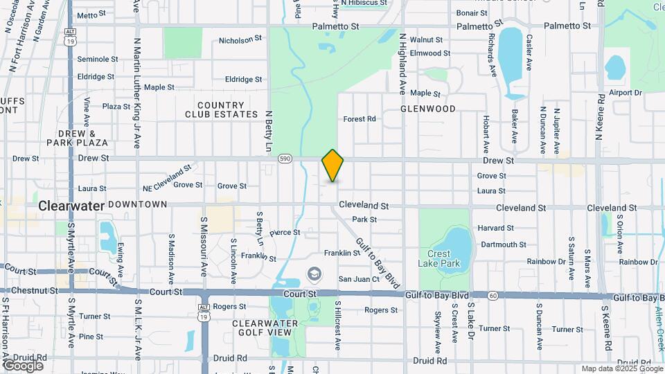 22 N Hillcrest Ave Map and Location Details