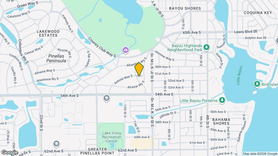 5120 Aragon Wy S, Unit 1208 Map and Location Details