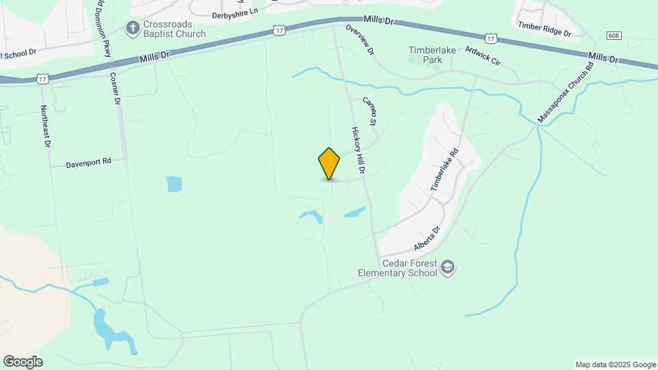 3915 N Andover Ln Map and Location Details