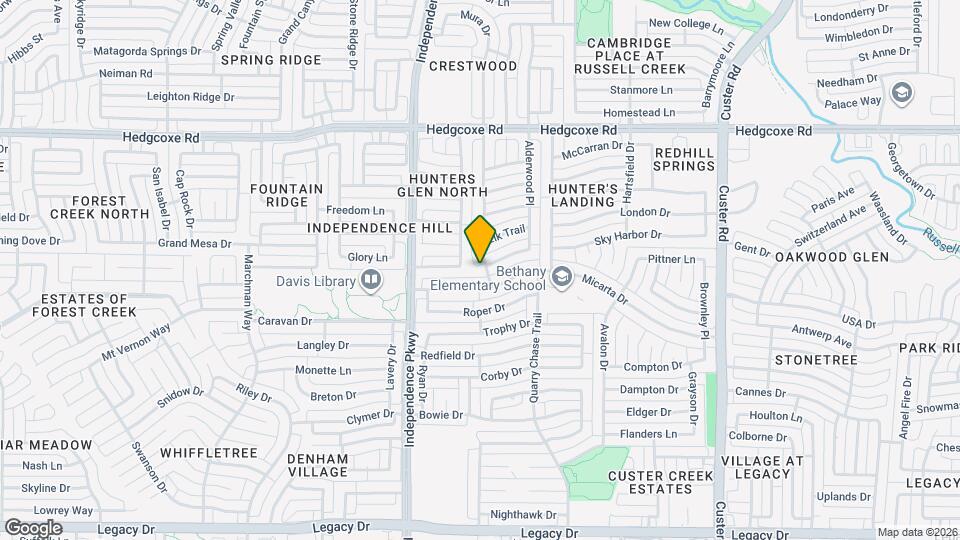 7705 Case Dr Map and Location Details