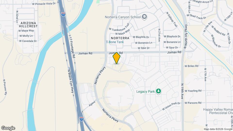 2443 W Maximo Wy Map and Location Details