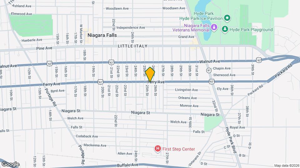 2509 Ferry Ave Mapa y Detalles de la Ubicación