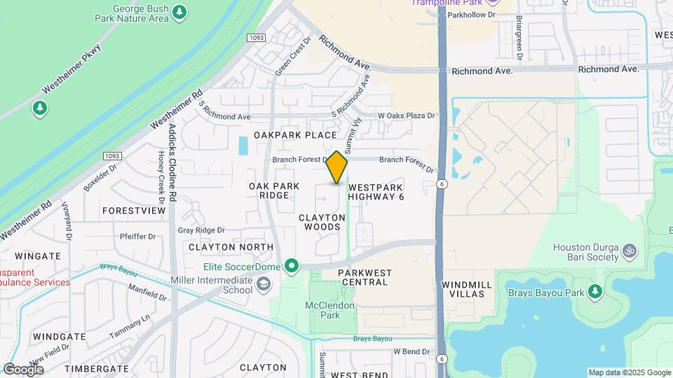 14811 Winterfair Dr Map and Location Details