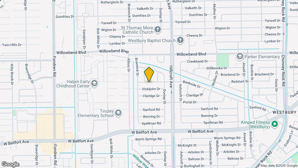 6011 Bankside Dr Map and Location Details