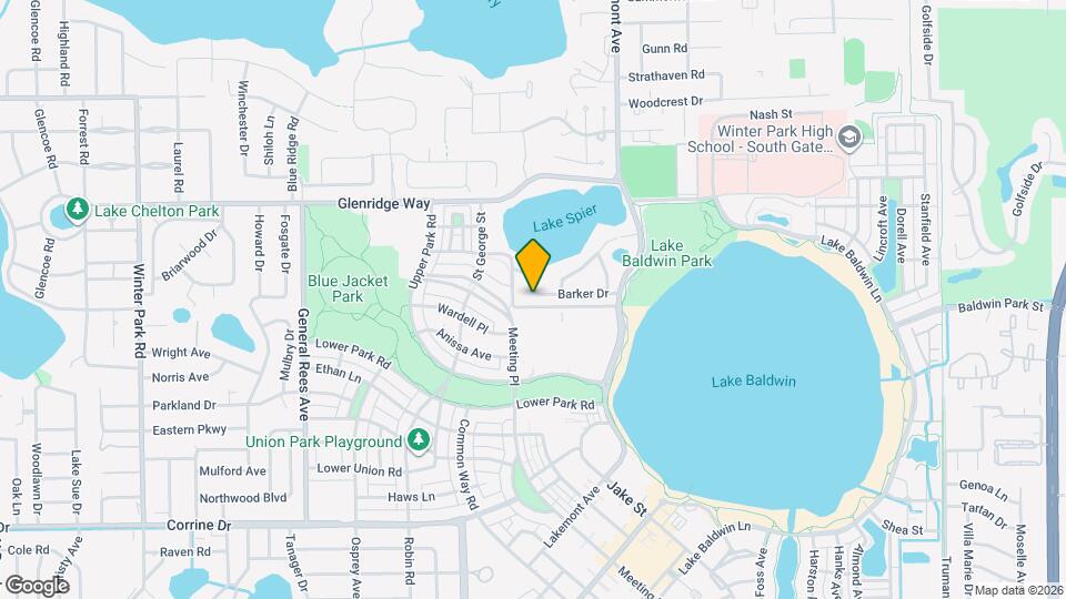 1814 Barker Dr Map and Location Details