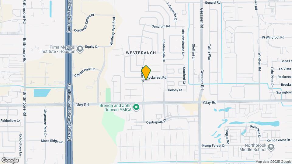 10522 Clear Cove Ln Map and Location Details
