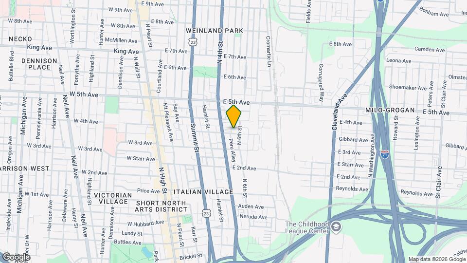 250 Detroit Ave Map and Location Details