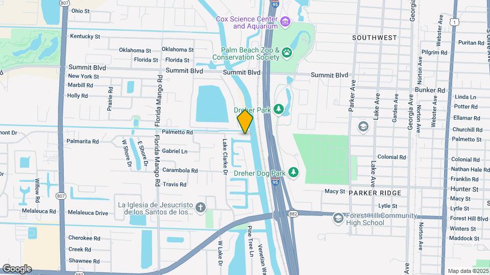 2024 Palmetto Rd Map and Location Details