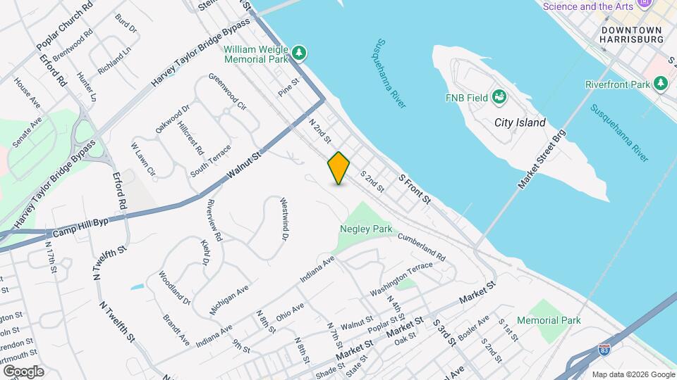543 Bridgeview Dr Map and Location Details