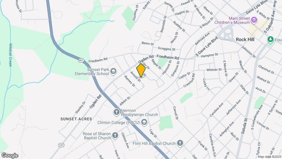 318 Arnold St Map and Location Details