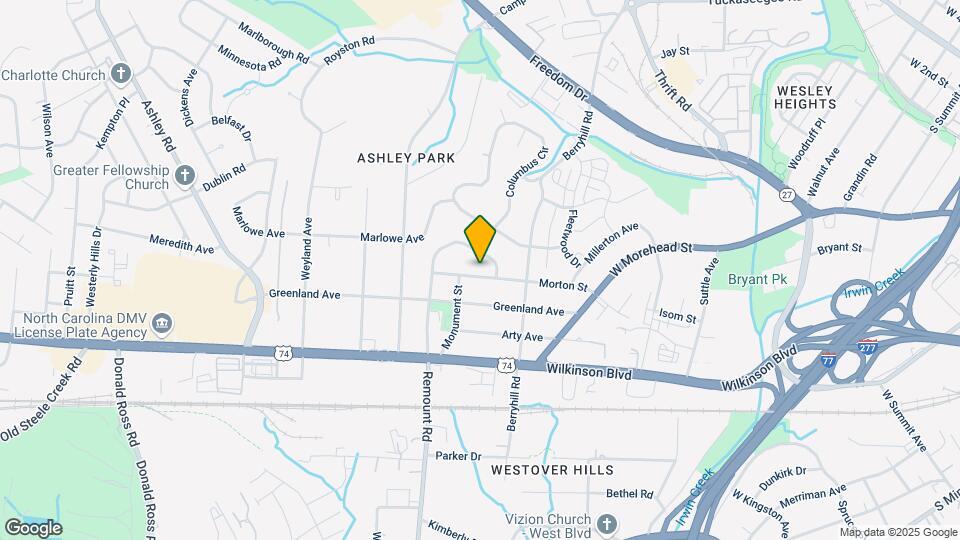 2440 Morton St Map and Location Details