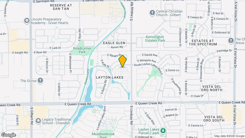 729 E Zesta Ln Map and Location Details