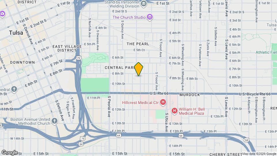 814 S St Louis Ave Map and Location Details