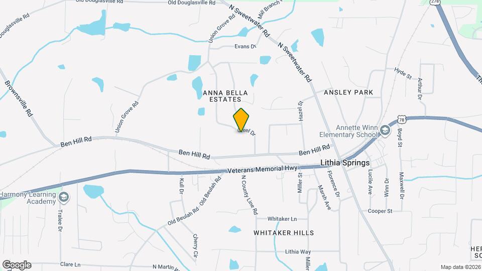 3946 Creel Dr Mapa y Detalles de la Ubicación