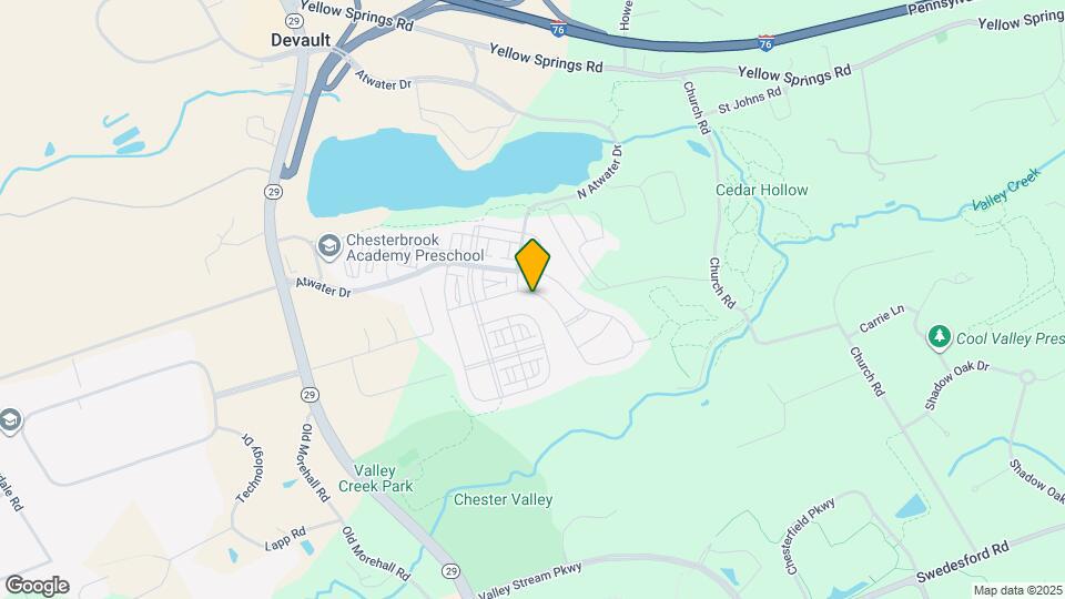 831 Stonecliffe Rd Map and Location Details