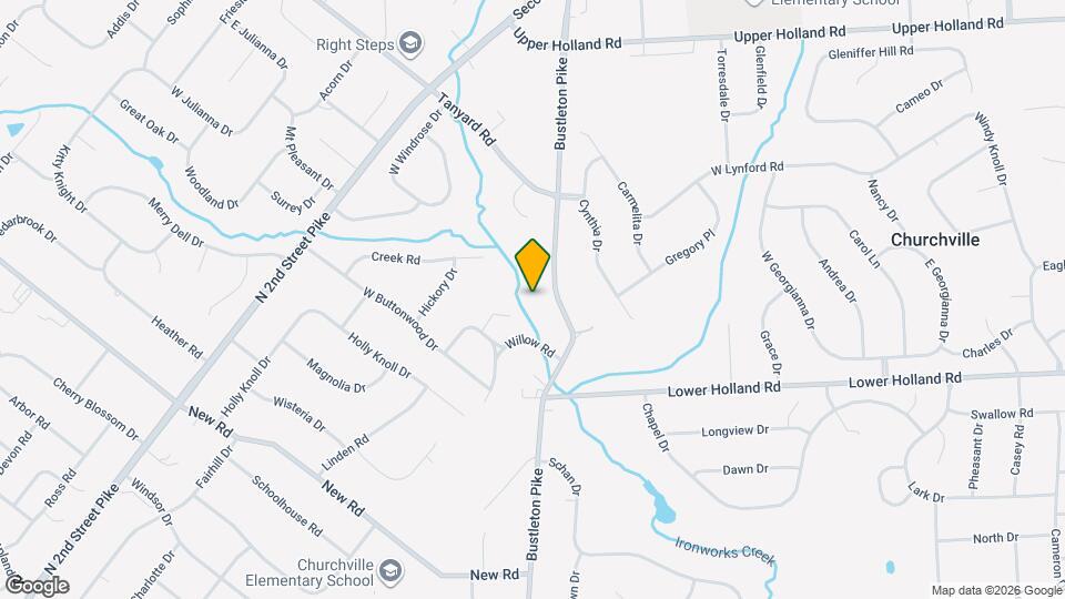 612 Bustleton Pike Map and Location Details