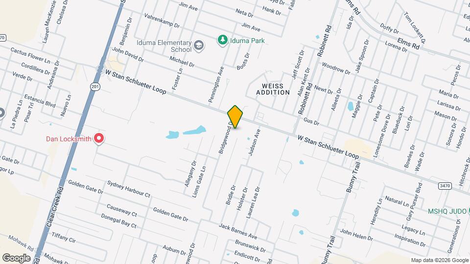 4809 Willamette Ln Map and Location Details